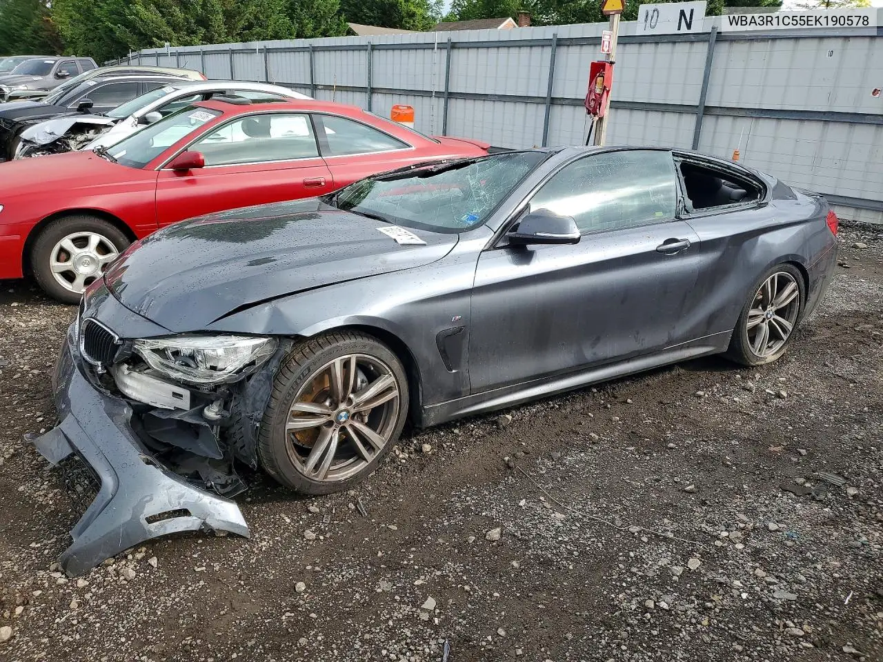 2014 BMW 435 I VIN: WBA3R1C55EK190578 Lot: 60174116