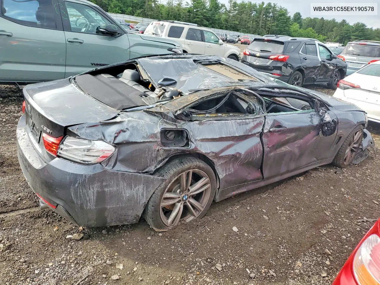 2014 BMW 435 I VIN: WBA3R1C55EK190578 Lot: 60174116