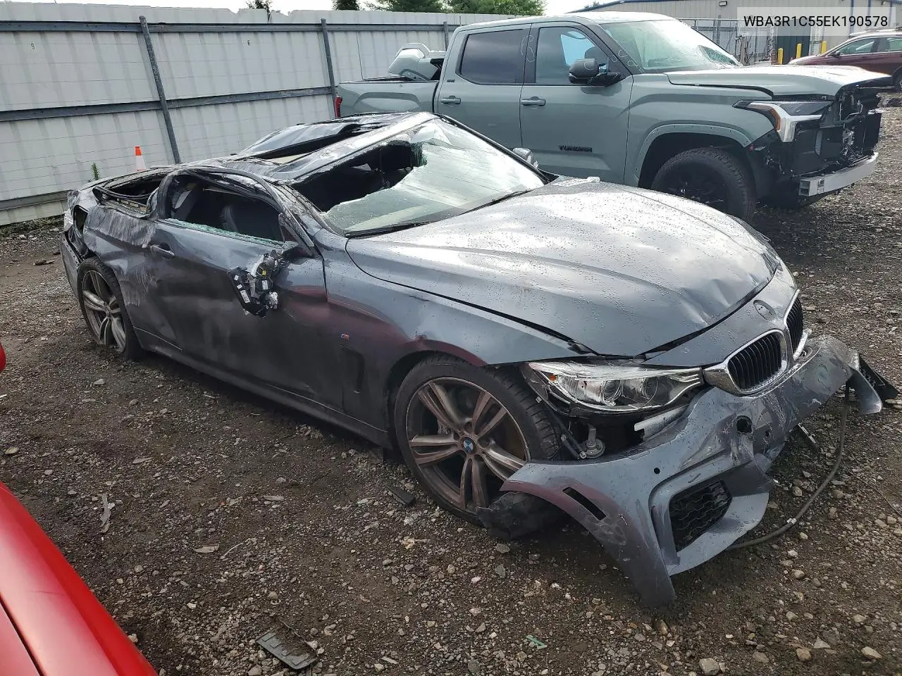 2014 BMW 435 I VIN: WBA3R1C55EK190578 Lot: 60174116