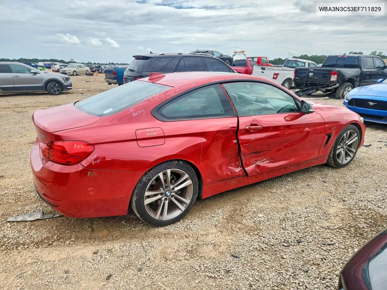2014 BMW 428 I VIN: WBA3N3C53EF711829 Lot: 60254916