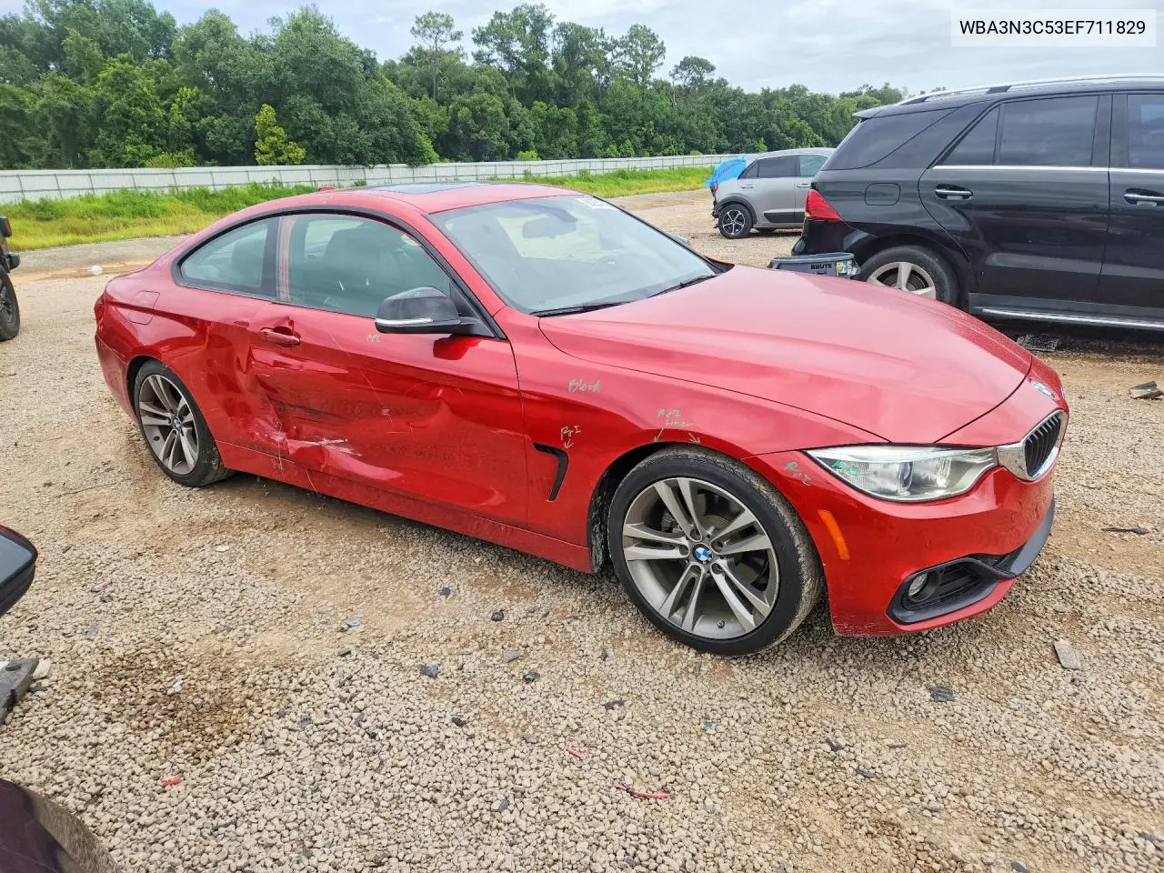 2014 BMW 428 I VIN: WBA3N3C53EF711829 Lot: 60254916