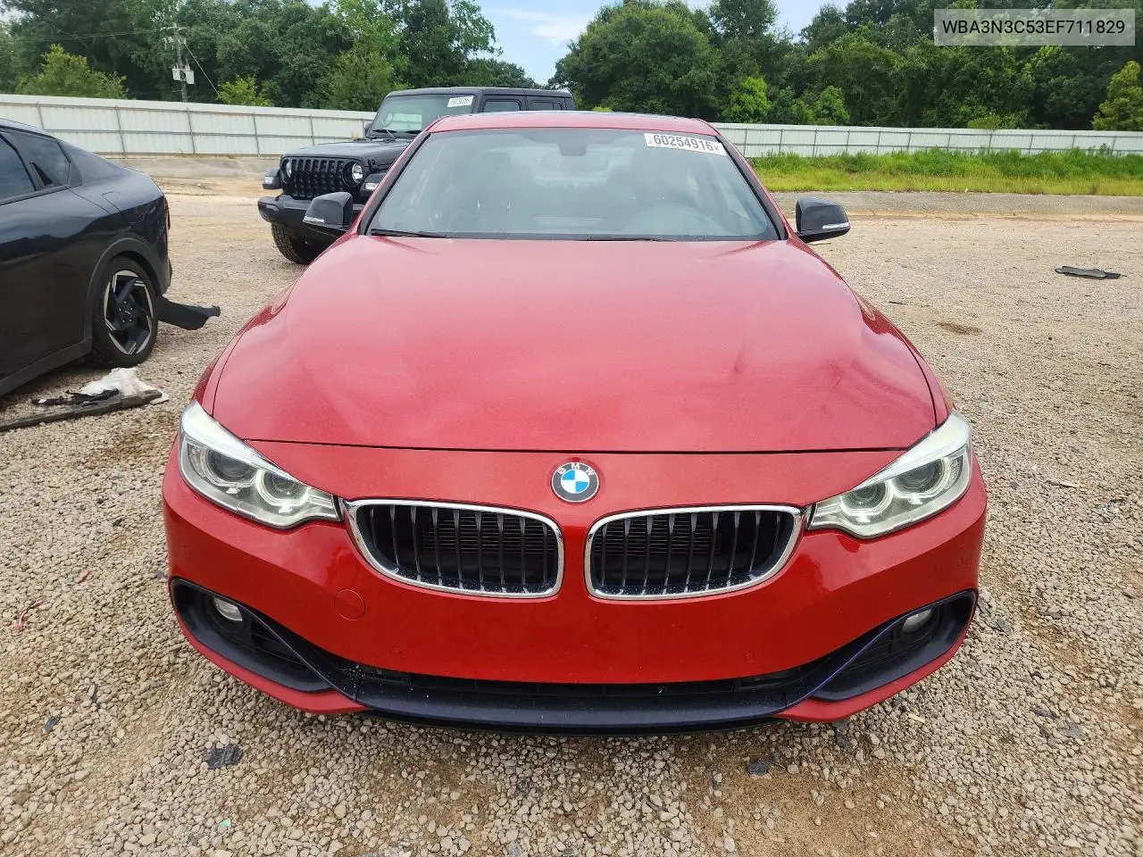 2014 BMW 428 I VIN: WBA3N3C53EF711829 Lot: 60254916
