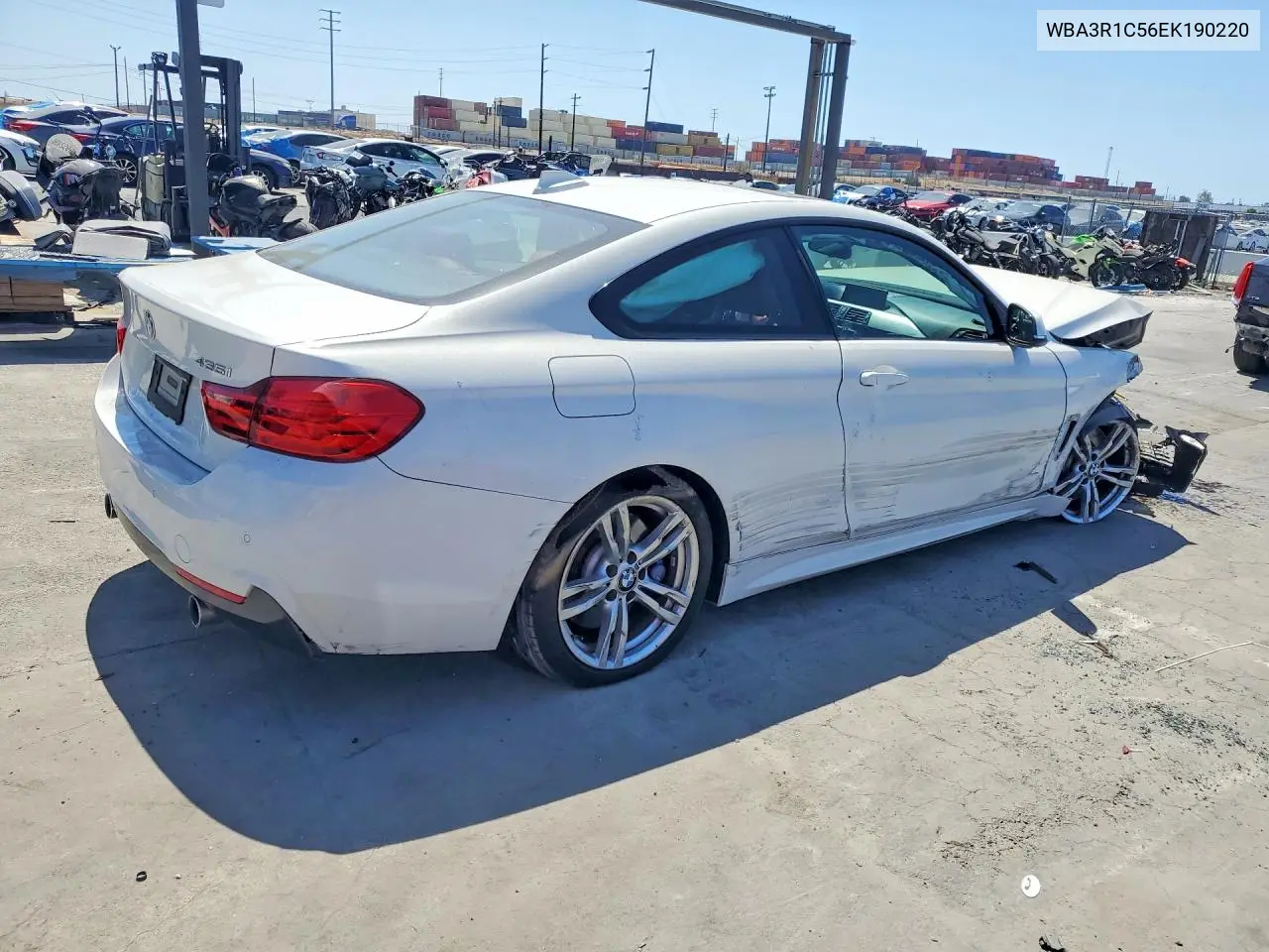 2014 BMW 435 I VIN: WBA3R1C56EK190220 Lot: 60517356