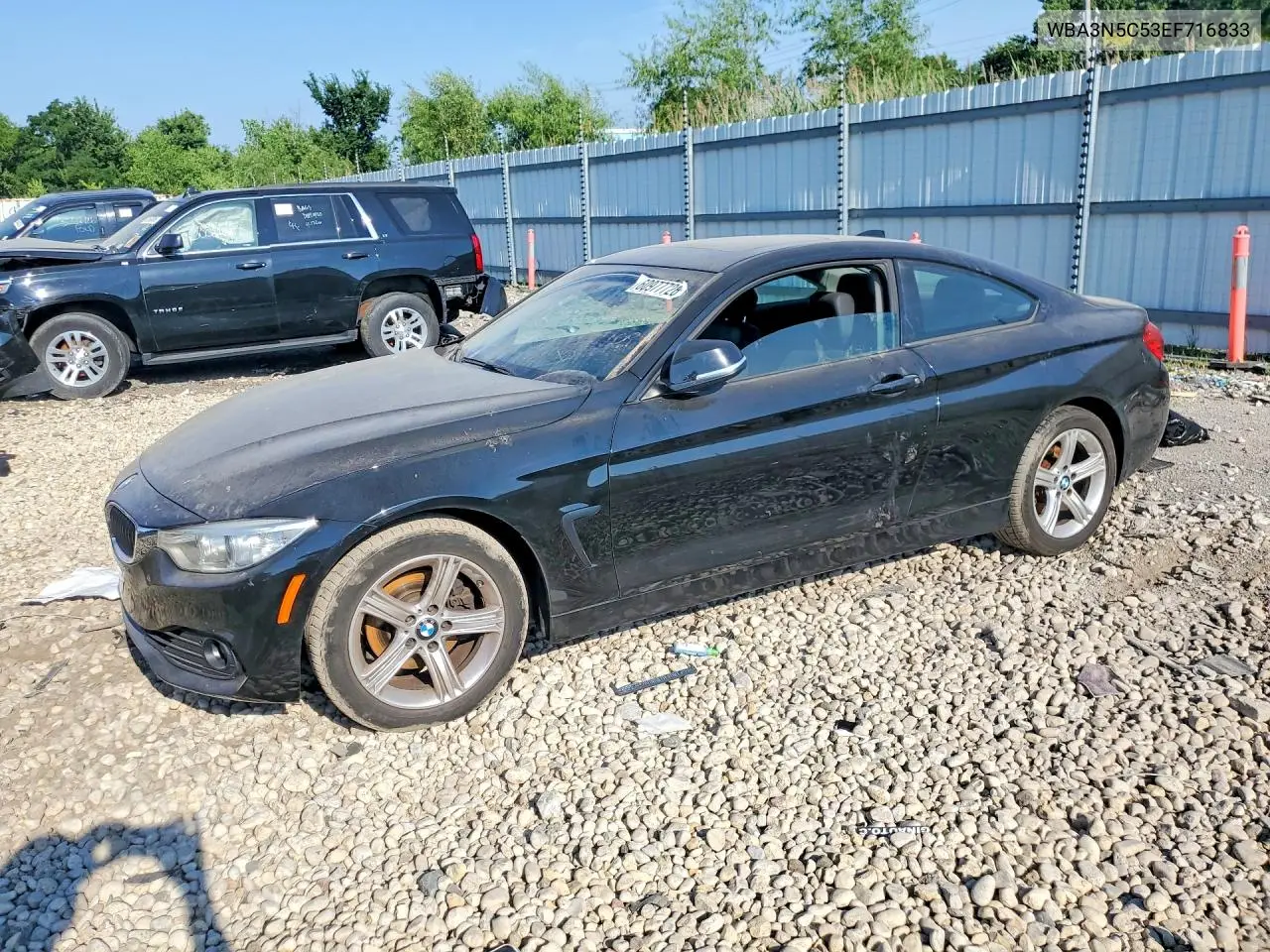 2014 BMW 428 Xi VIN: WBA3N5C53EF716833 Lot: 60977726