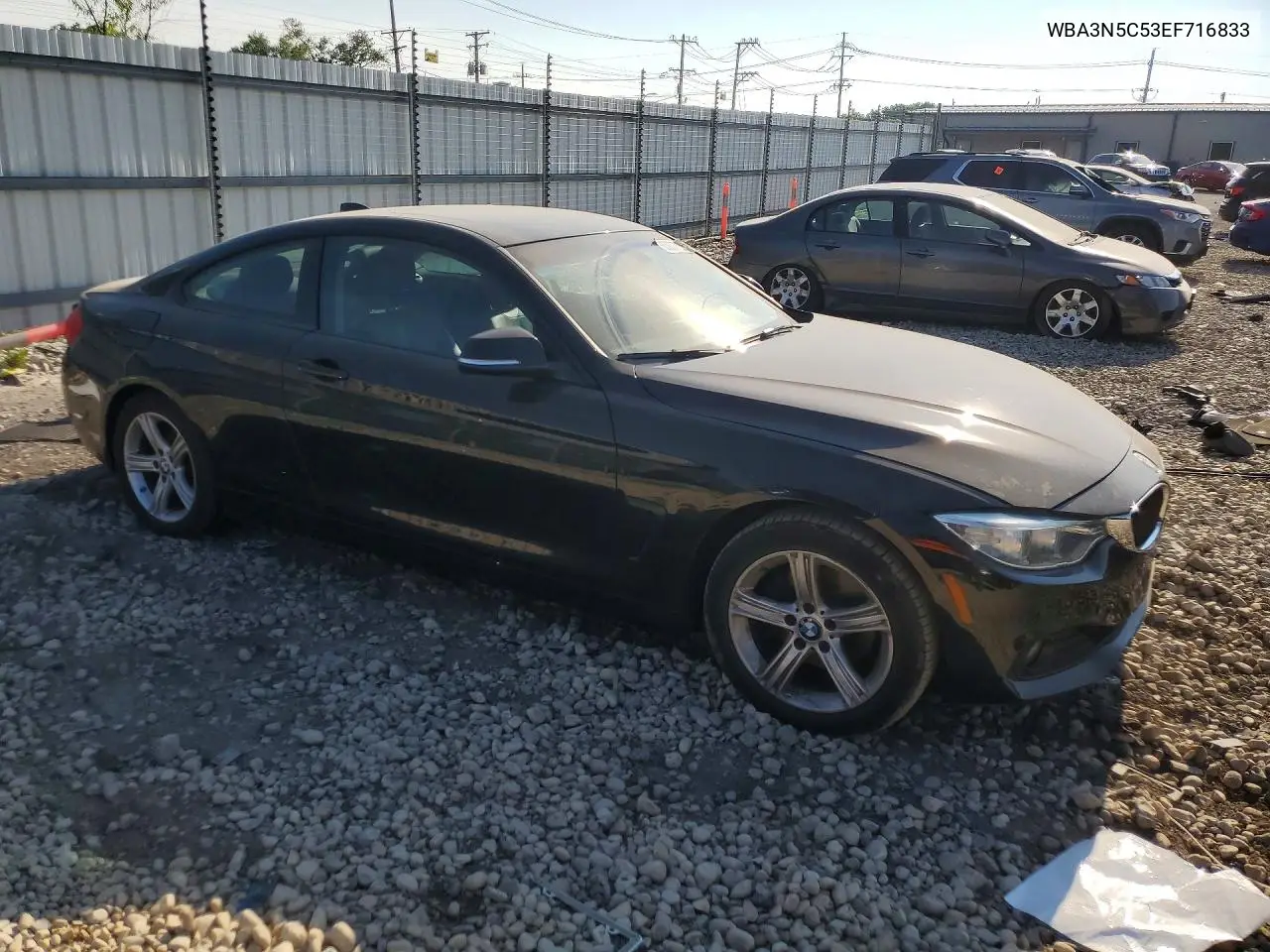 2014 BMW 428 Xi VIN: WBA3N5C53EF716833 Lot: 60977726