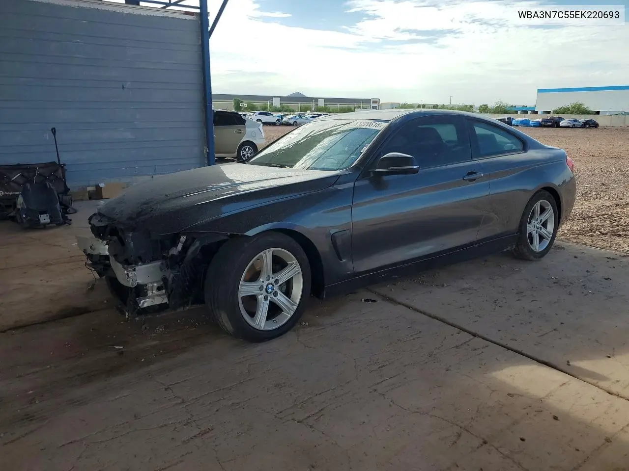 2014 BMW 428 I VIN: WBA3N7C55EK220693 Lot: 61220616