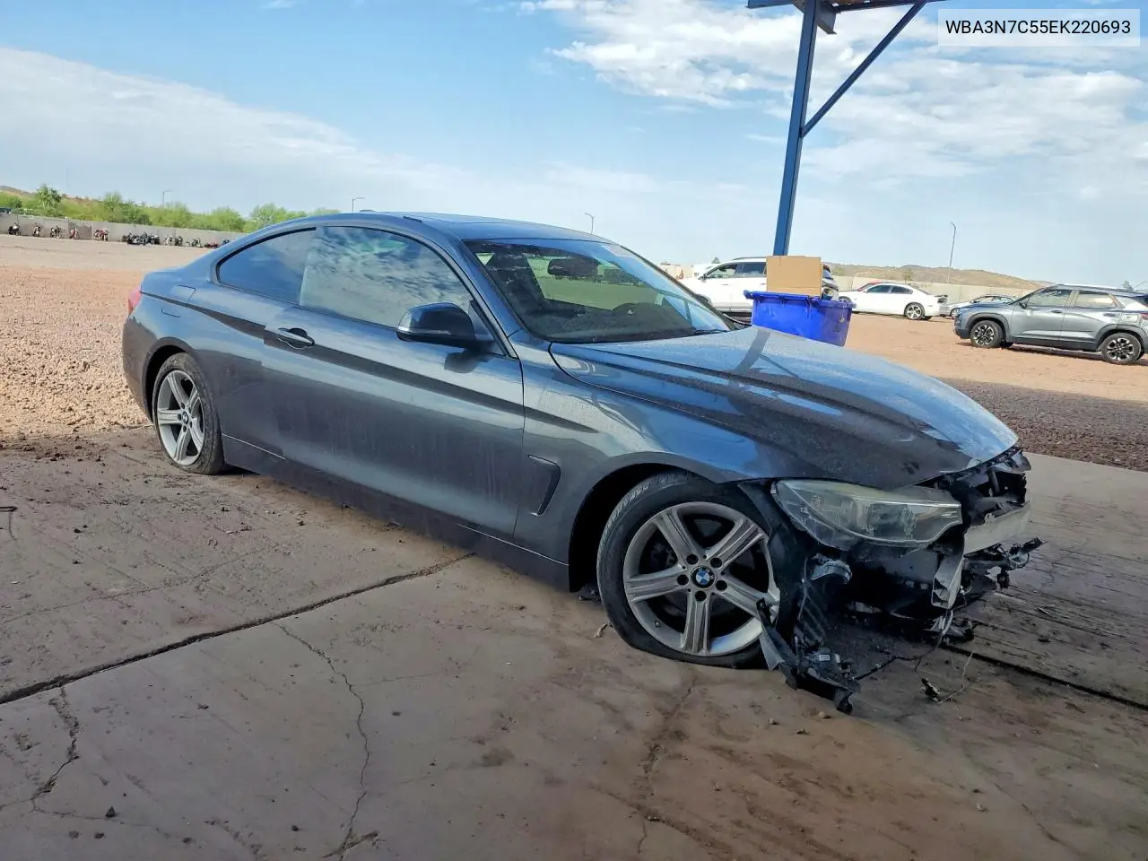 2014 BMW 428 I VIN: WBA3N7C55EK220693 Lot: 61220616