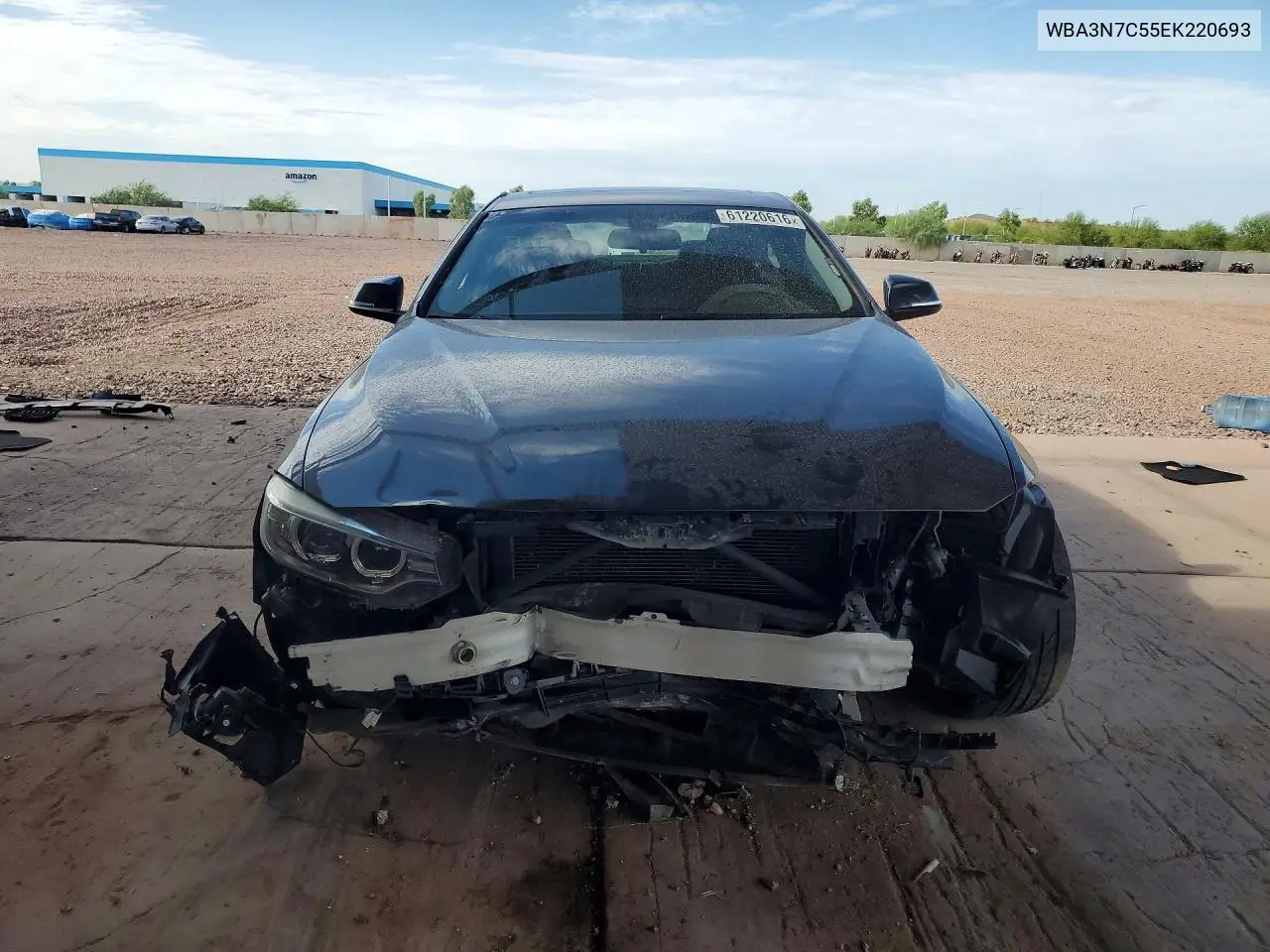 2014 BMW 428 I VIN: WBA3N7C55EK220693 Lot: 61220616