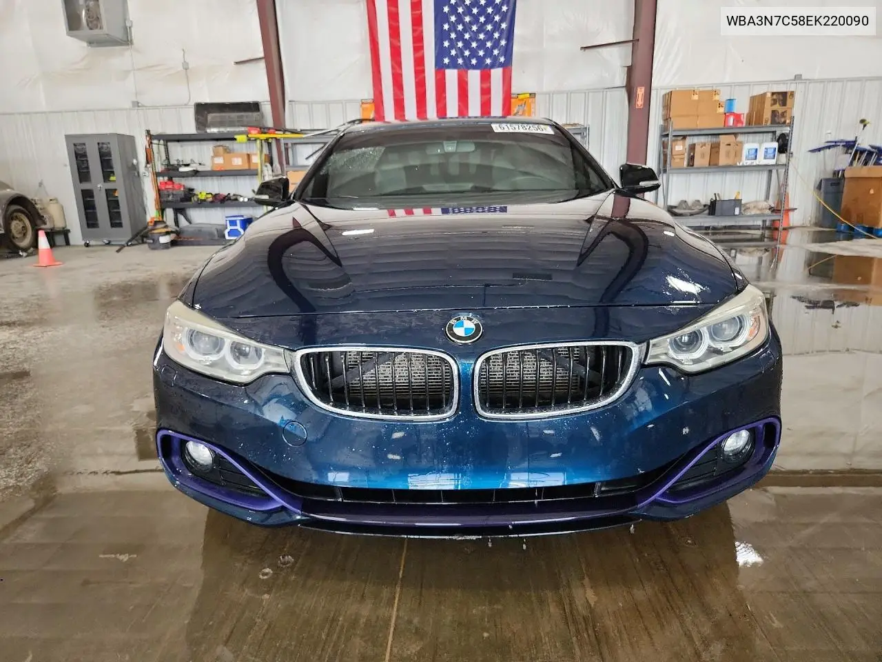 2014 BMW 428I VIN: WBA3N7C58EK220090 Lot: 61578256