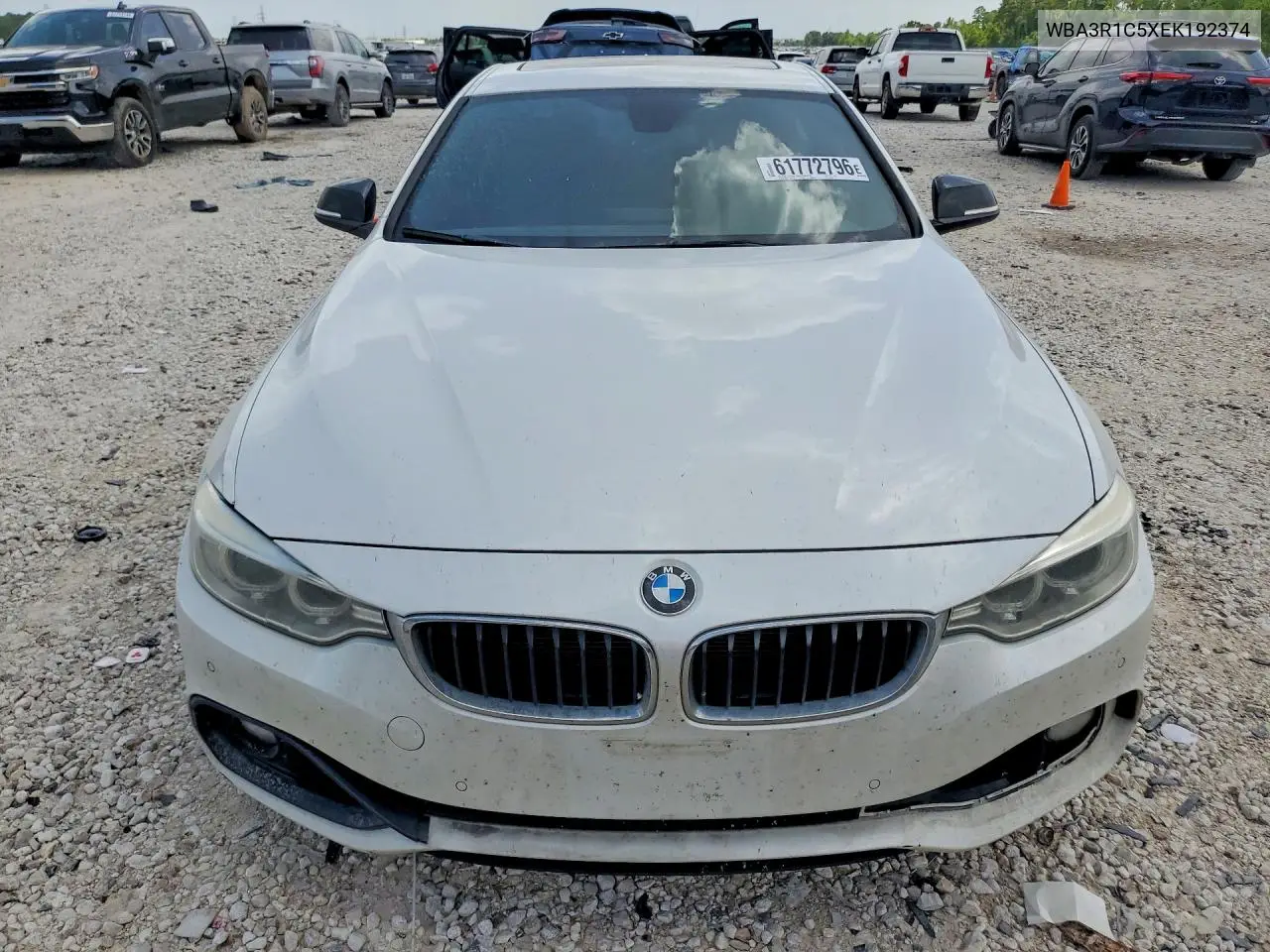 2014 BMW 435 I VIN: WBA3R1C5XEK192374 Lot: 61772796