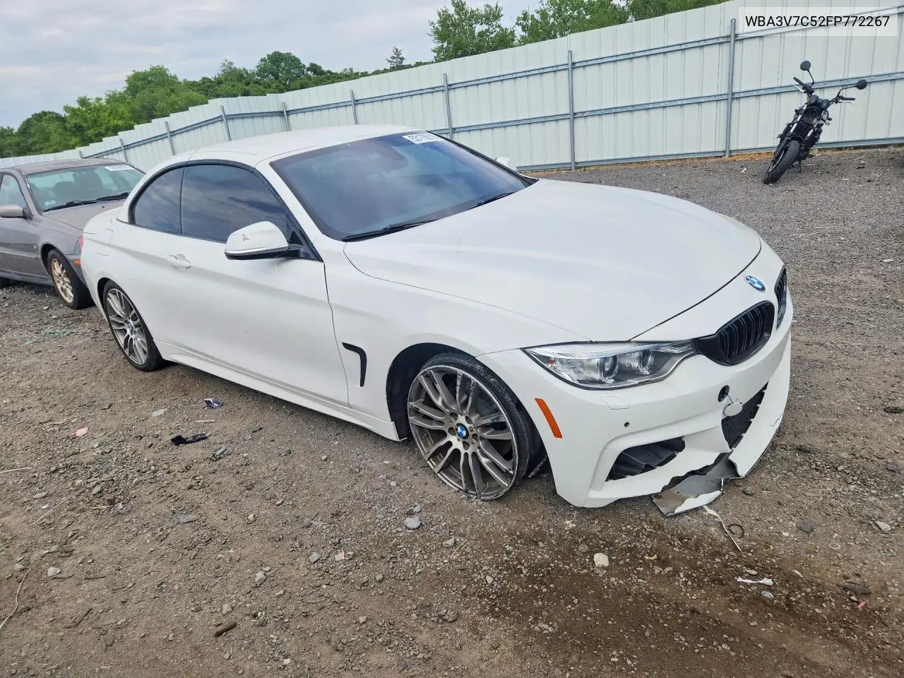 2015 BMW 428 I Sulev VIN: WBA3V7C52FP772267 Lot: 53176916