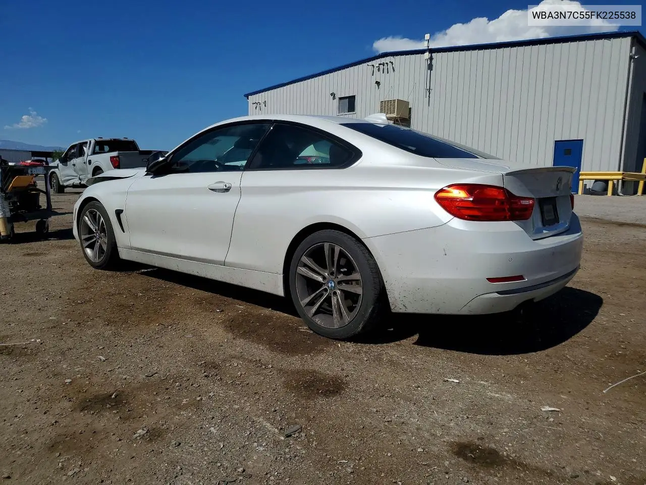 2015 BMW 428 I VIN: WBA3N7C55FK225538 Lot: 56125956