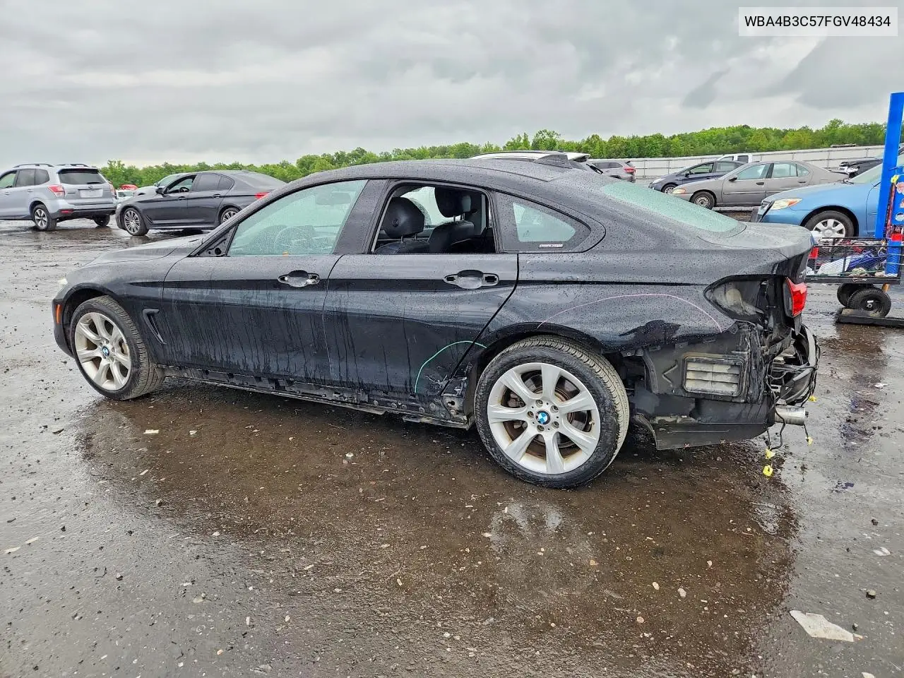 2015 BMW 435 Xi Gran Coupe VIN: WBA4B3C57FGV48434 Lot: 57915856