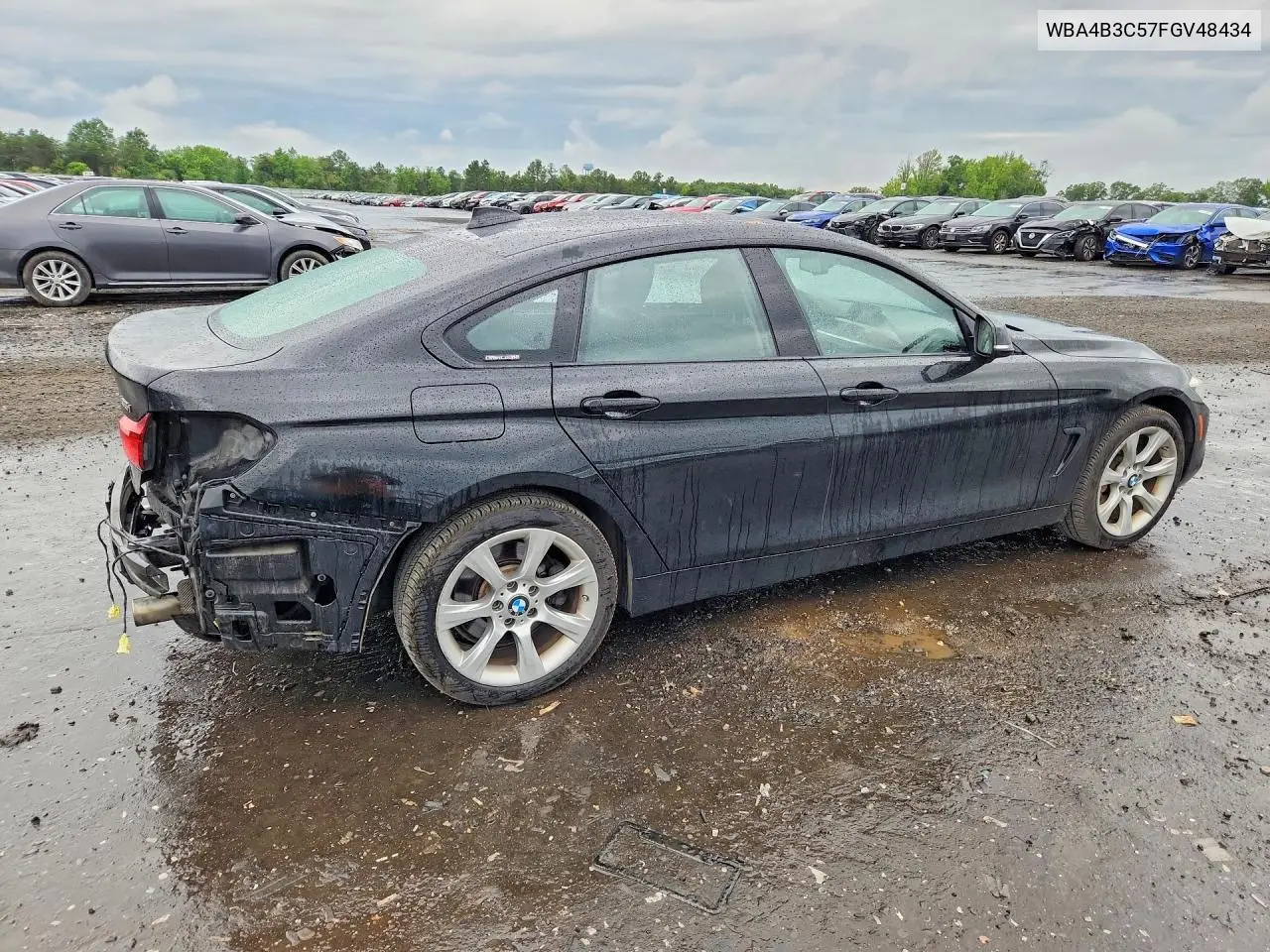 2015 BMW 435 Xi Gran Coupe VIN: WBA4B3C57FGV48434 Lot: 57915856