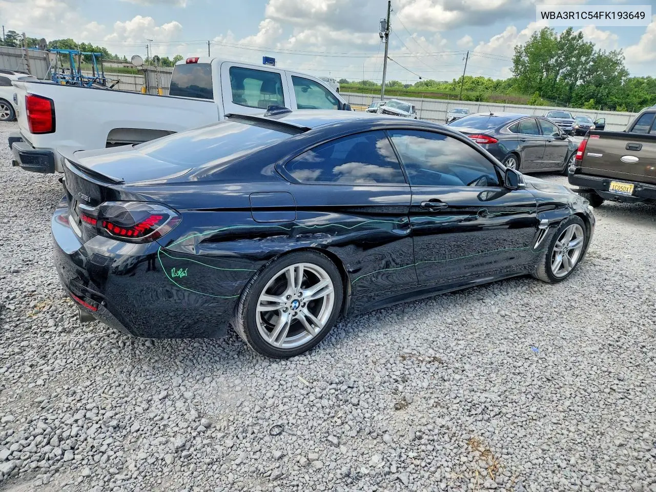 2015 BMW 435 I VIN: WBA3R1C54FK193649 Lot: 58131006