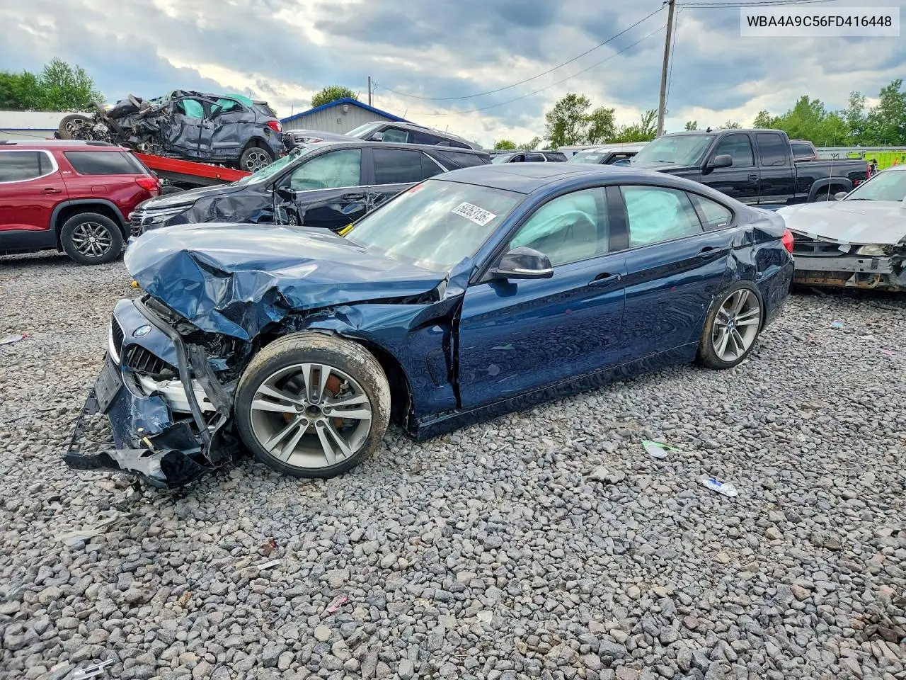 2015 BMW 428 I Gran Coupe Sulev VIN: WBA4A9C56FD416448 Lot: 58263136