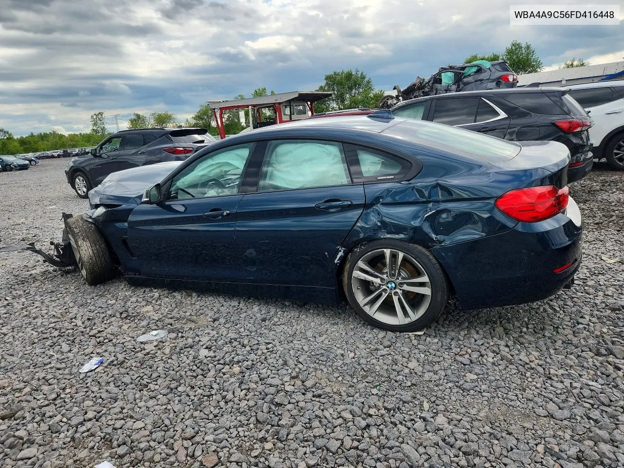 2015 BMW 428 I Gran Coupe Sulev VIN: WBA4A9C56FD416448 Lot: 58263136