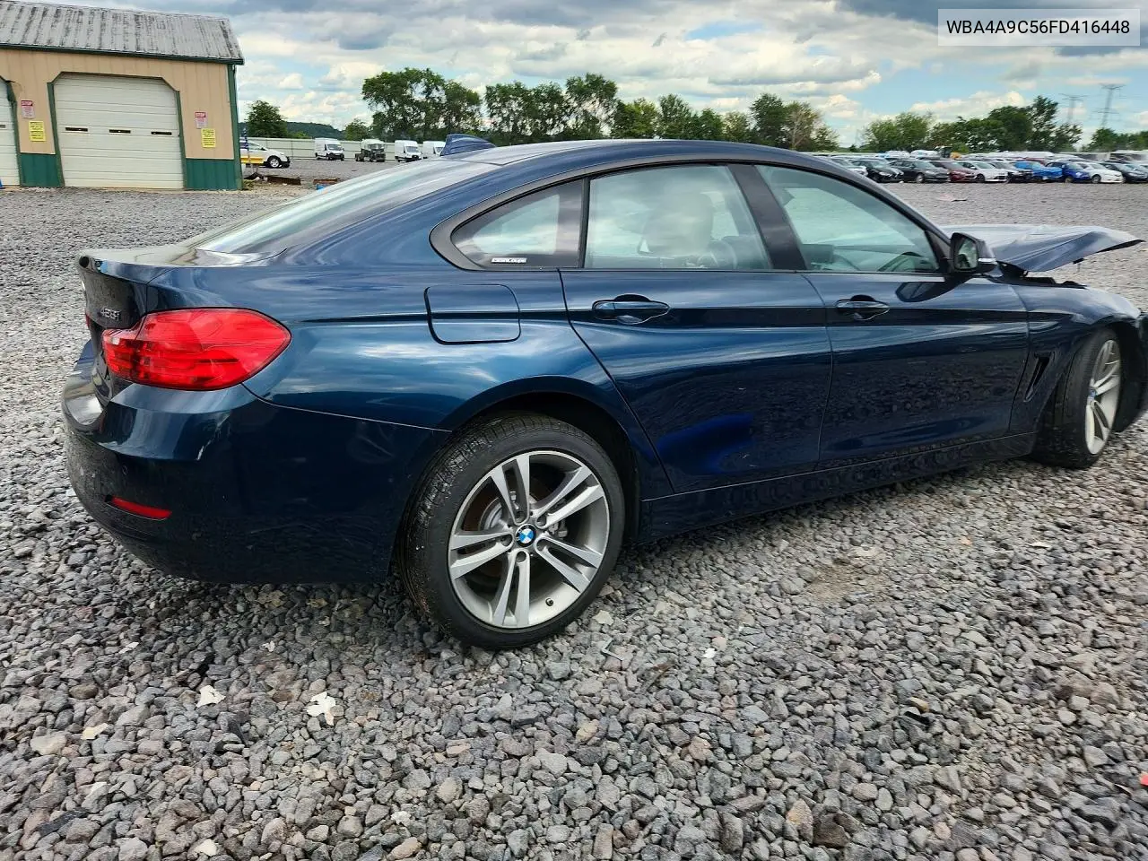 2015 BMW 428 I Gran Coupe Sulev VIN: WBA4A9C56FD416448 Lot: 58263136