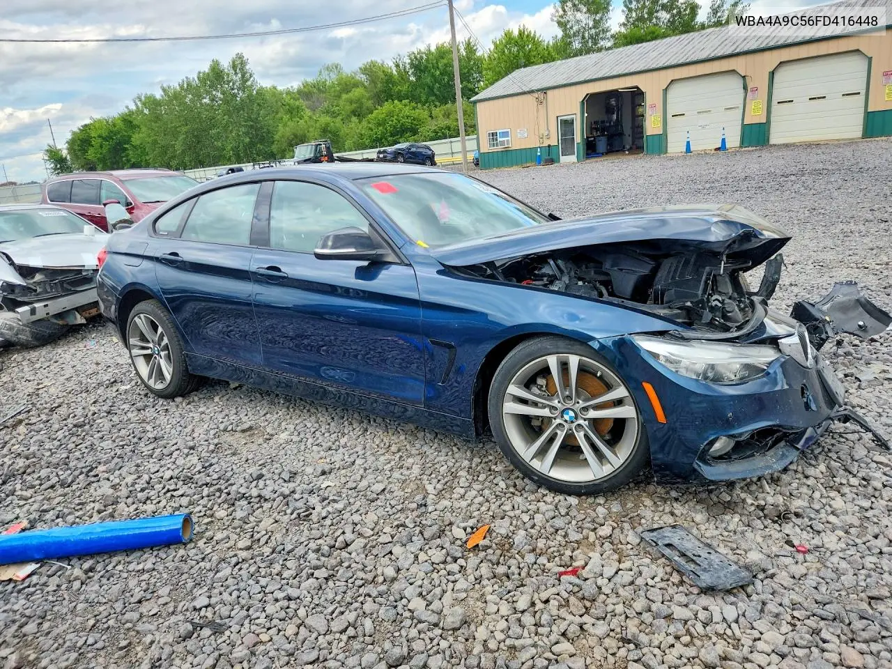 2015 BMW 428 I Gran Coupe Sulev VIN: WBA4A9C56FD416448 Lot: 58263136