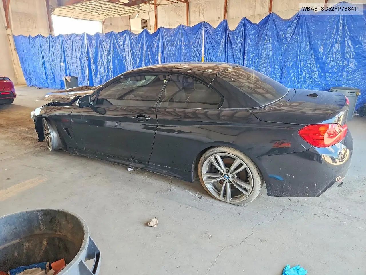 2015 BMW 435 I VIN: WBA3T3C52FP738411 Lot: 58427836