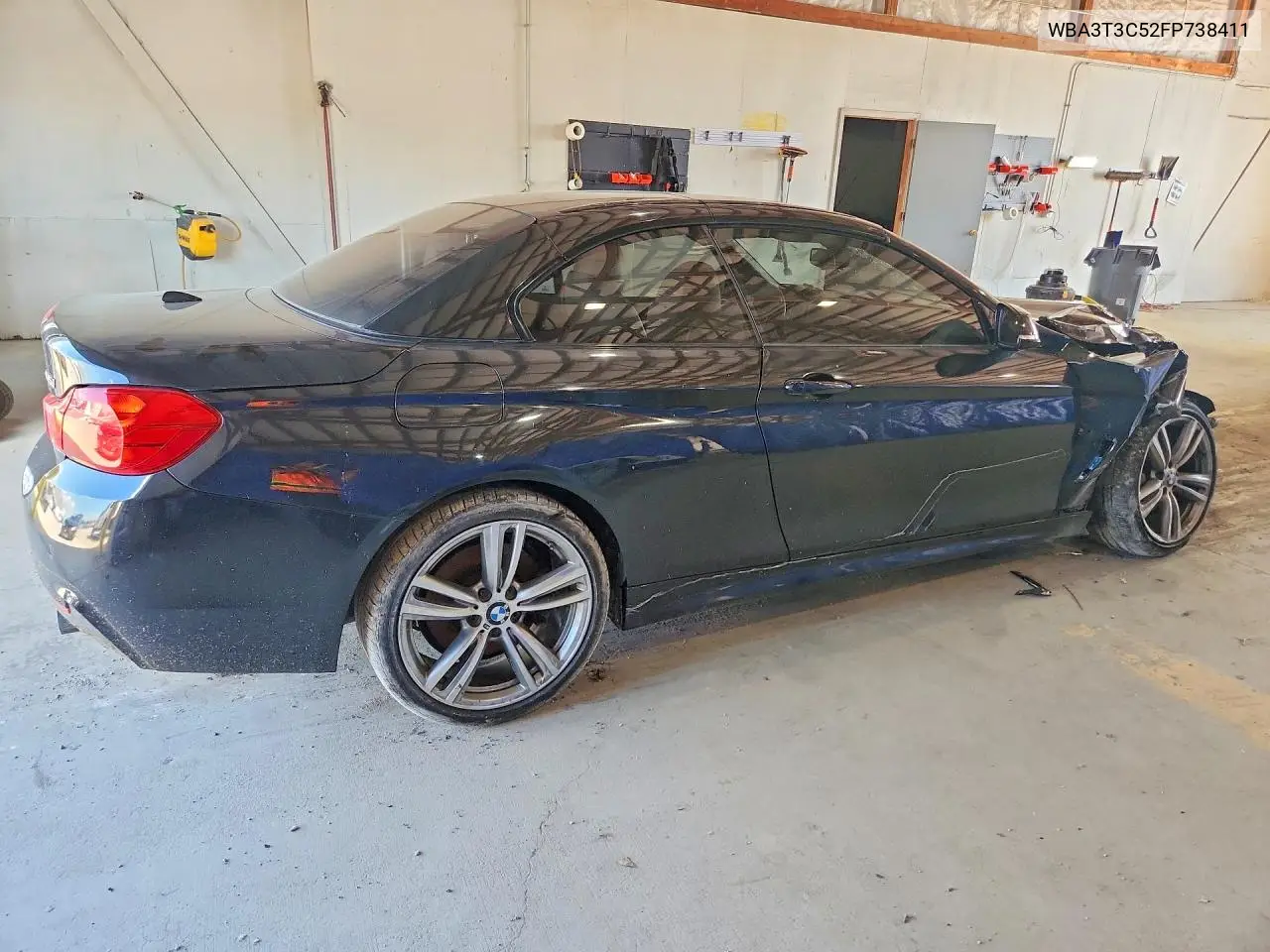 2015 BMW 435 I VIN: WBA3T3C52FP738411 Lot: 58427836