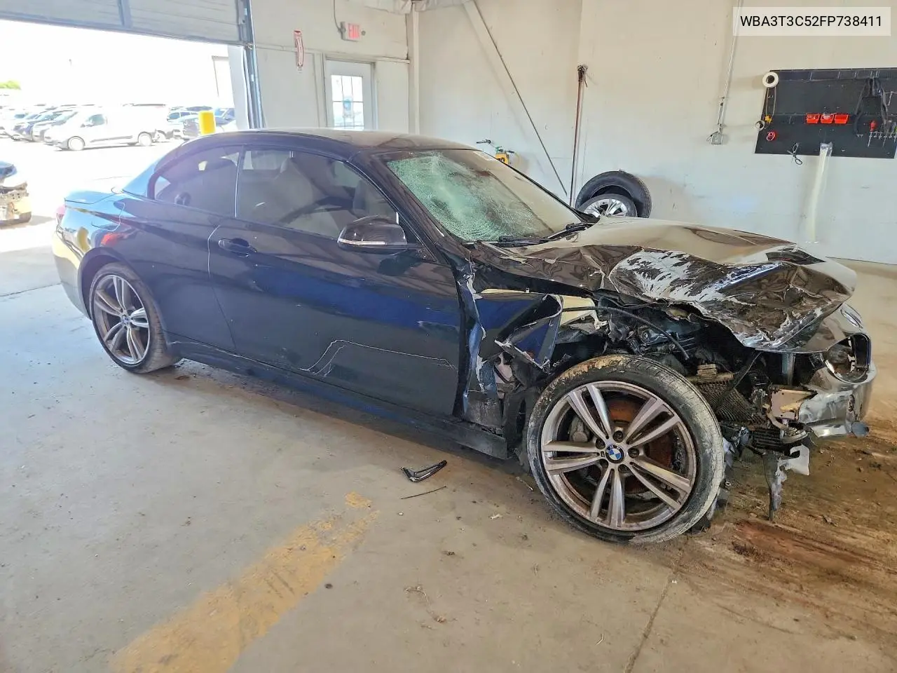 2015 BMW 435 I VIN: WBA3T3C52FP738411 Lot: 58427836