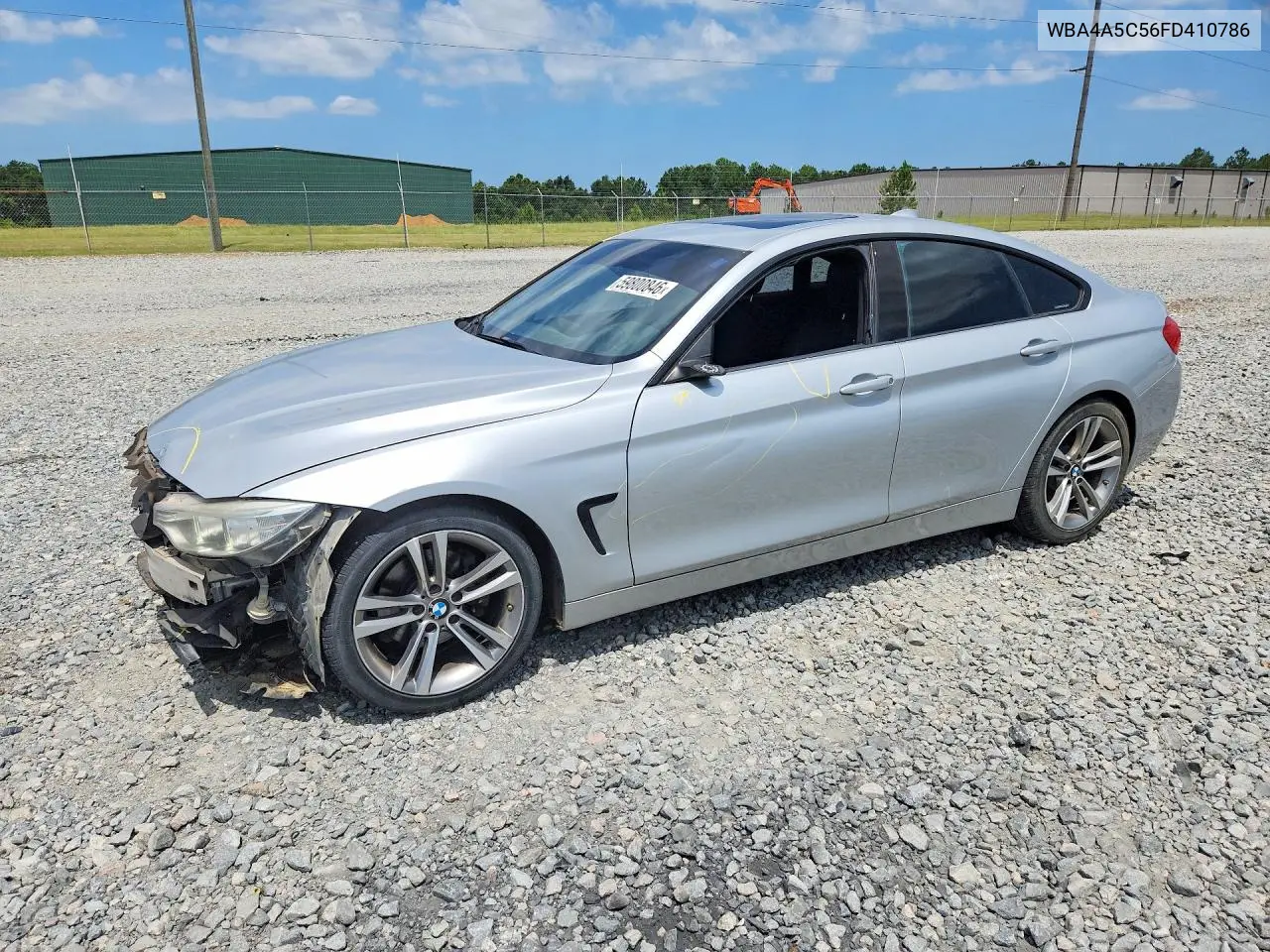 2015 BMW 428 I Gran Coupe VIN: WBA4A5C56FD410786 Lot: 59800846