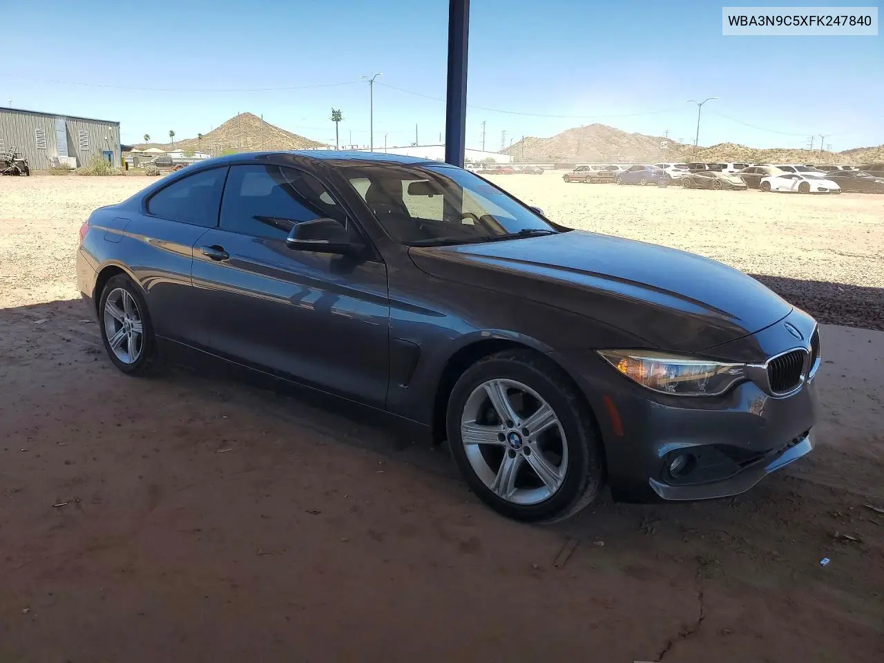 2015 BMW 428 Xi VIN: WBA3N9C5XFK247840 Lot: 59870026