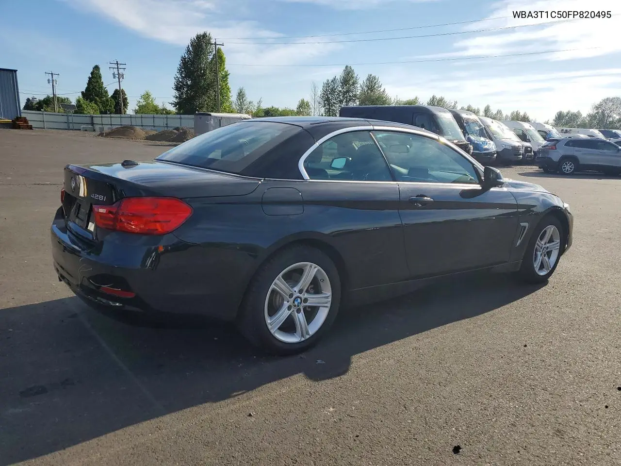 2015 BMW 428 Xi Sulev VIN: WBA3T1C50FP820495 Lot: 59915226
