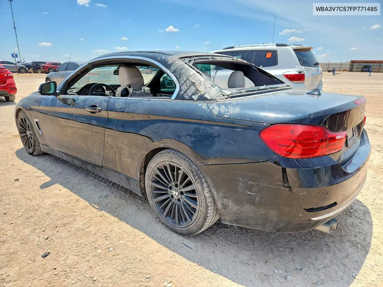 2015 BMW 428 I Sulev VIN: WBA3V7C57FP771485 Lot: 60228296