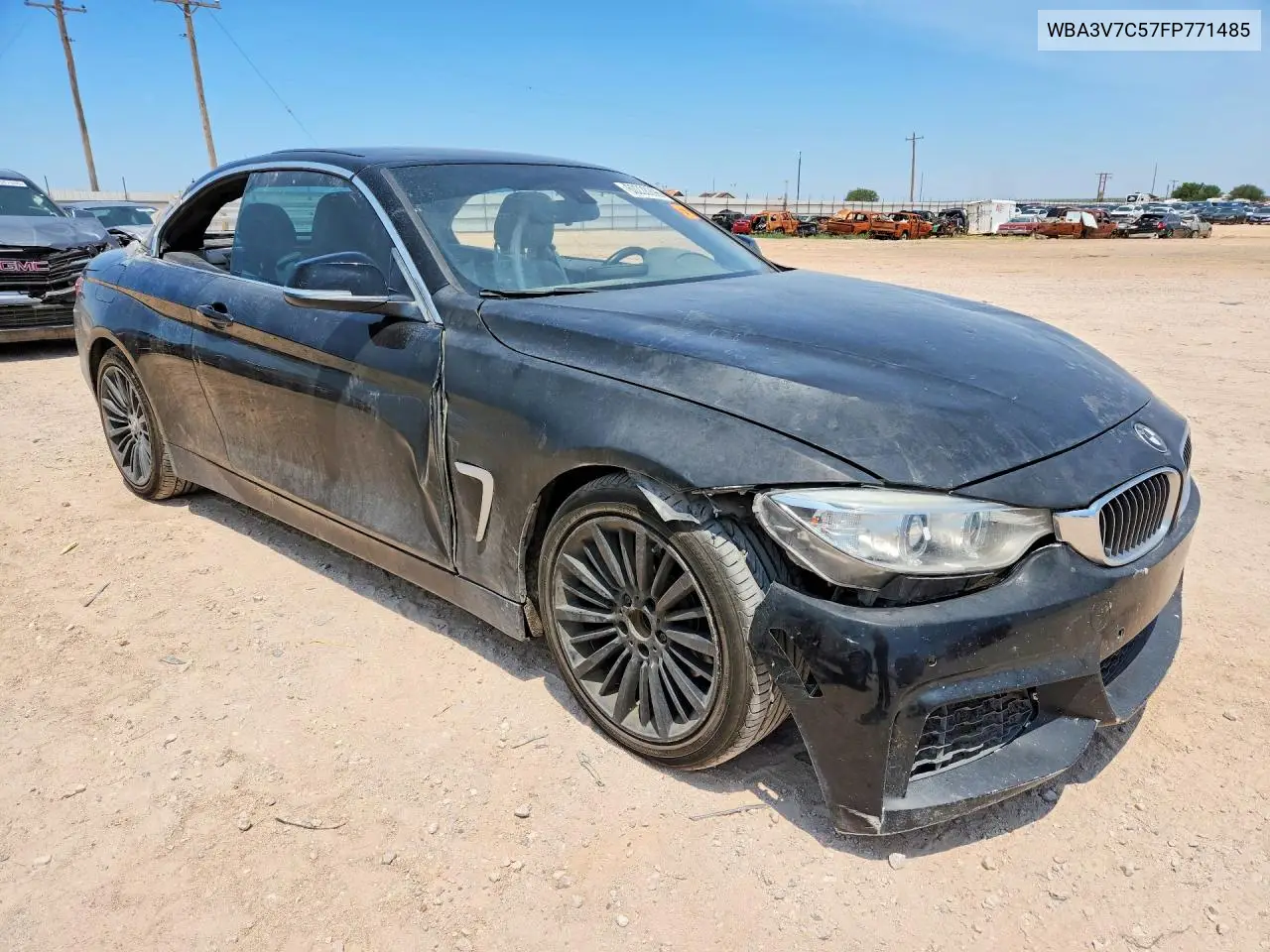 2015 BMW 428 I Sulev VIN: WBA3V7C57FP771485 Lot: 60228296