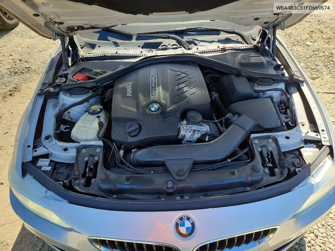 2015 BMW 435 Xi Gran Coupe VIN: WBA4B3C51FD669574 Lot: 60422856