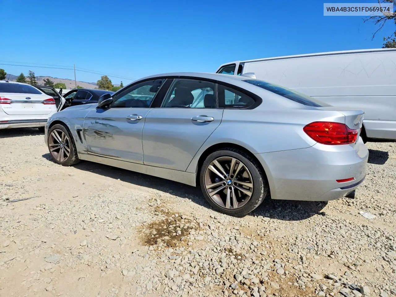 2015 BMW 435 Xi Gran Coupe VIN: WBA4B3C51FD669574 Lot: 60422856