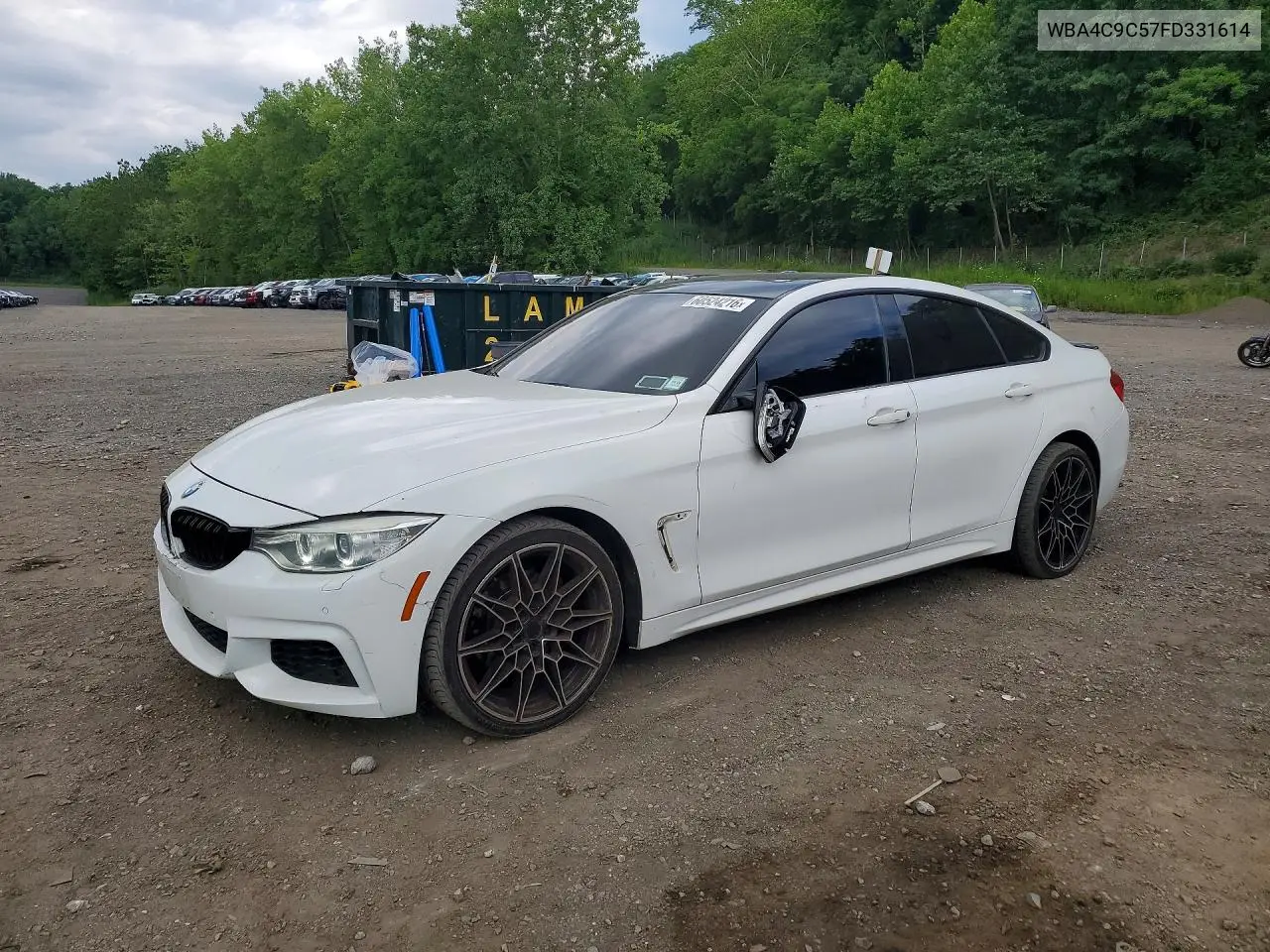 2015 BMW 428 Xi Gran Coupe Sulev VIN: WBA4C9C57FD331614 Lot: 60524216