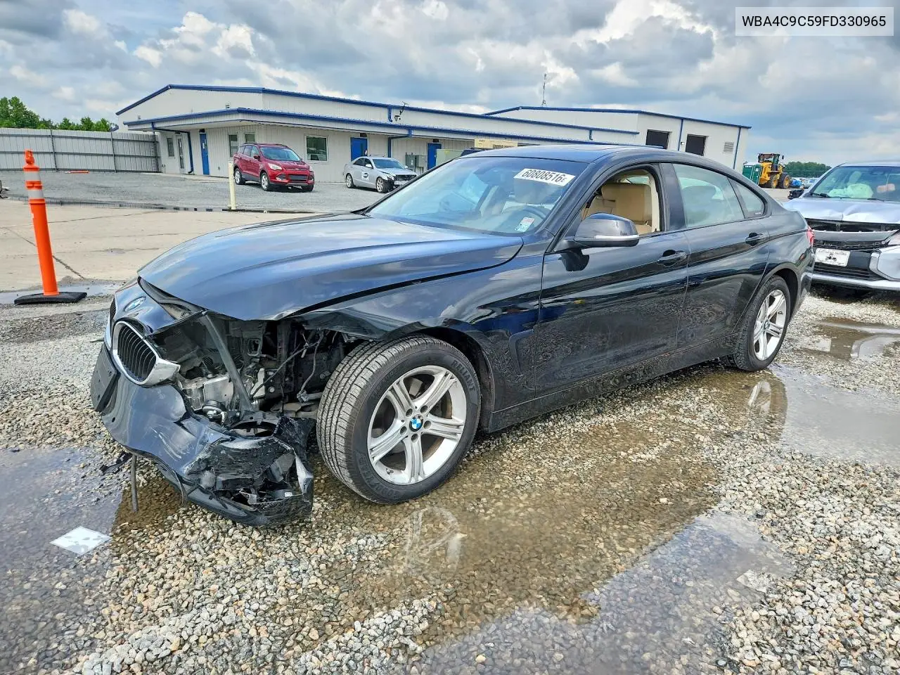 2015 BMW 428 Xi Gran Coupe Sulev VIN: WBA4C9C59FD330965 Lot: 60808516