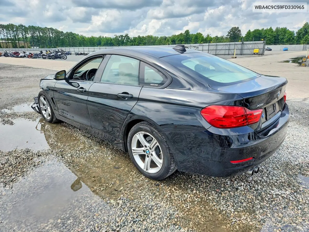 2015 BMW 428 Xi Gran Coupe Sulev VIN: WBA4C9C59FD330965 Lot: 60808516