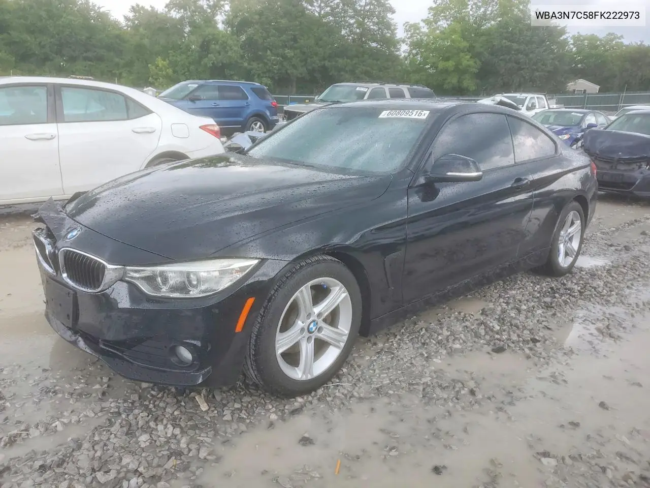 2015 BMW 428 I VIN: WBA3N7C58FK222973 Lot: 60809516