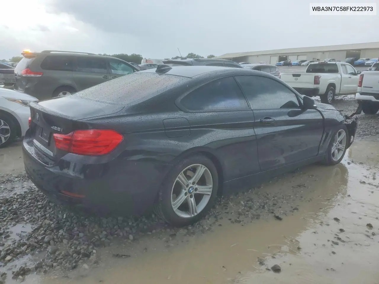 2015 BMW 428 I VIN: WBA3N7C58FK222973 Lot: 60809516