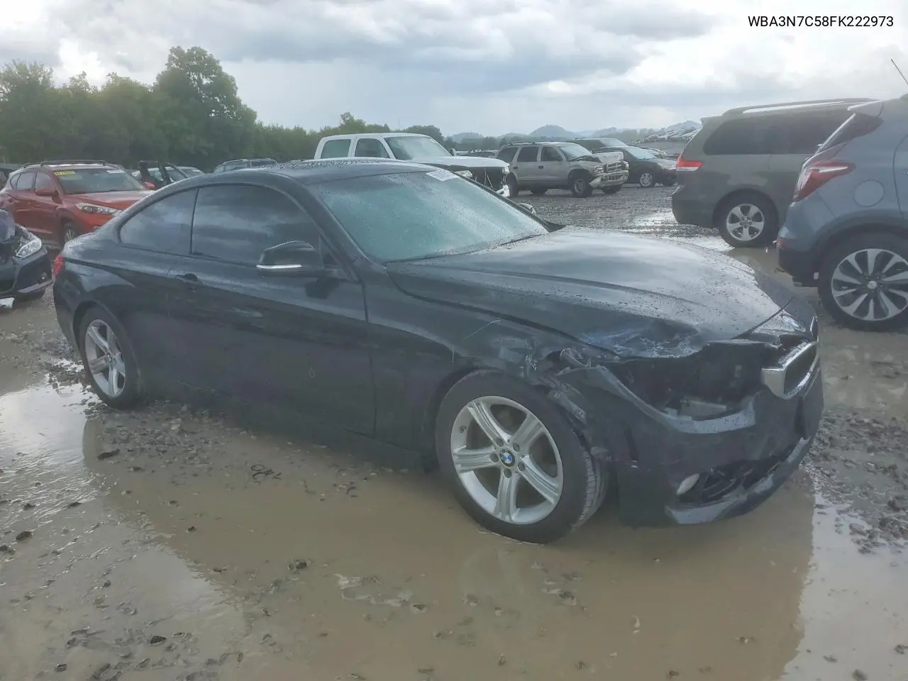 2015 BMW 428 I VIN: WBA3N7C58FK222973 Lot: 60809516