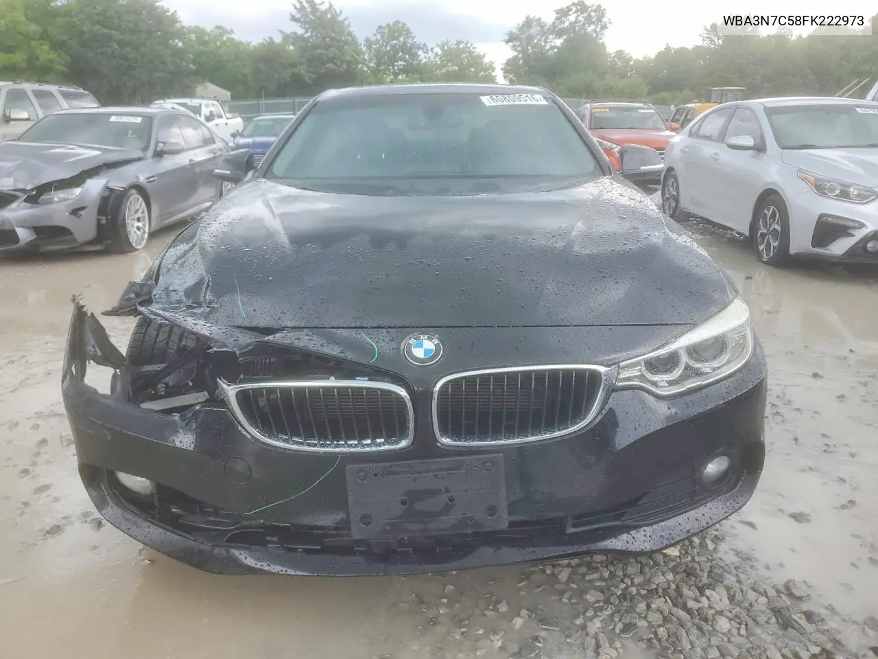 2015 BMW 428 I VIN: WBA3N7C58FK222973 Lot: 60809516