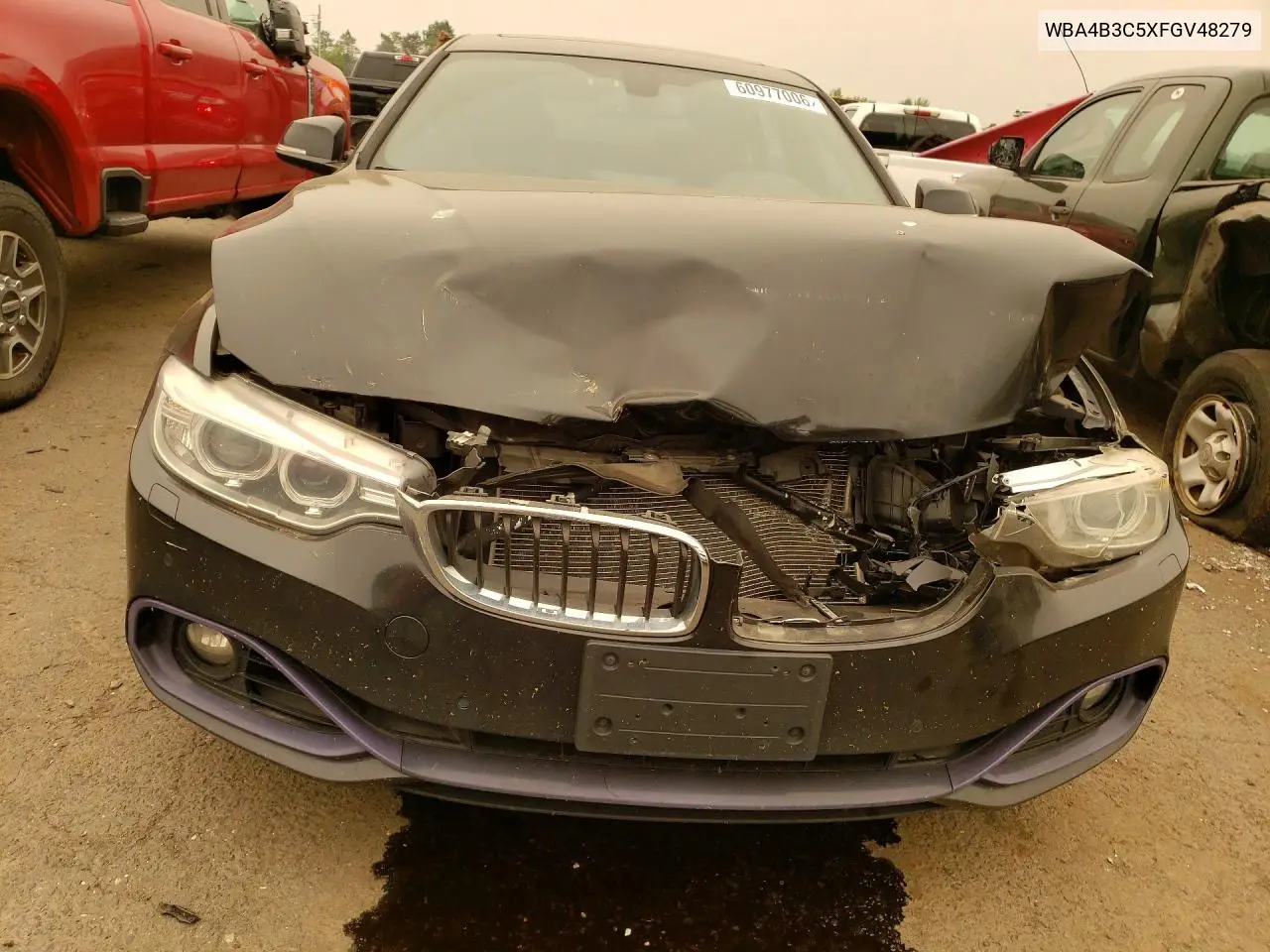 2015 BMW 435 Xi Gran Coupe VIN: WBA4B3C5XFGV48279 Lot: 60977006