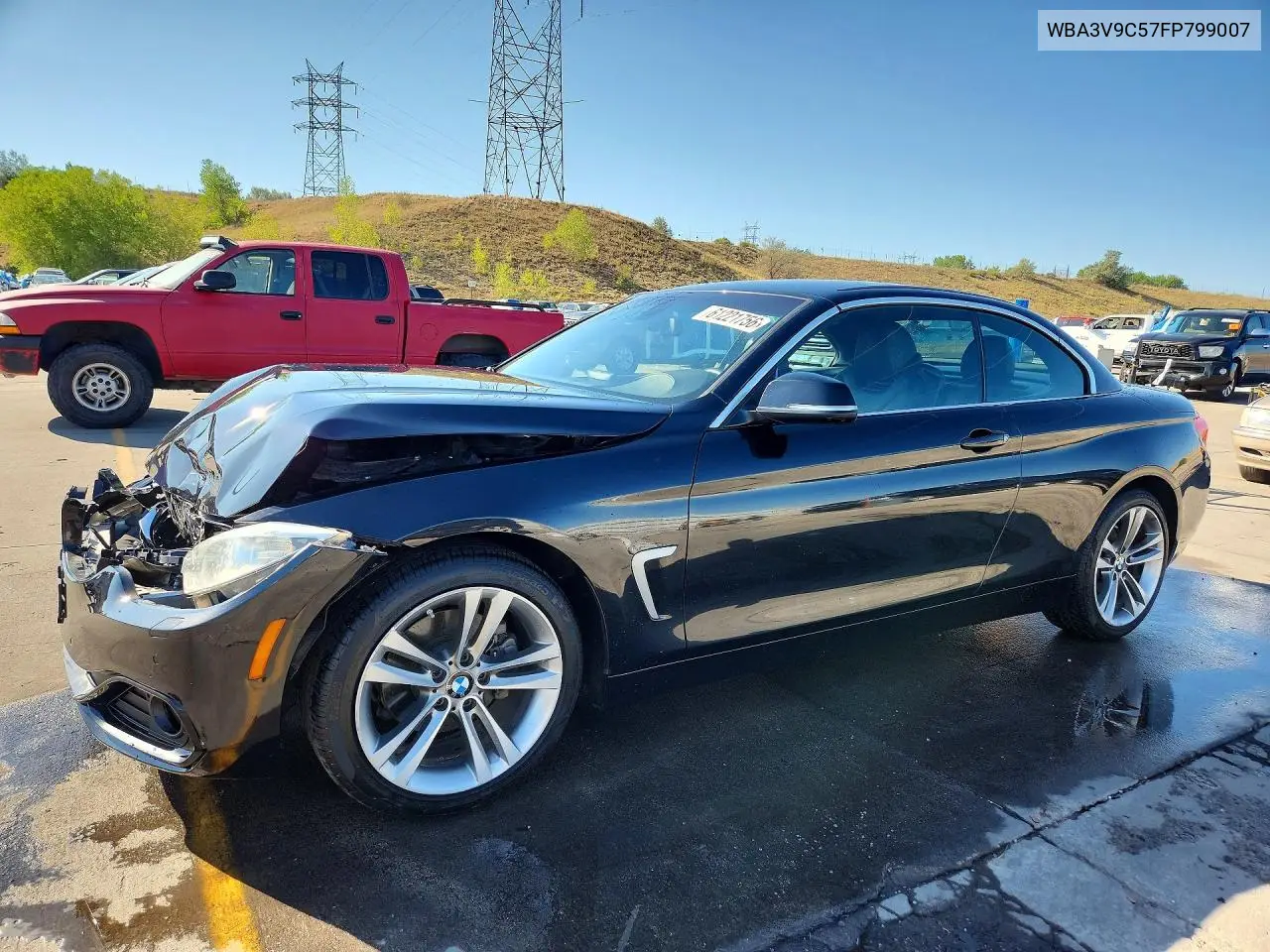 2015 BMW 428 Xi VIN: WBA3V9C57FP799007 Lot: 61221756