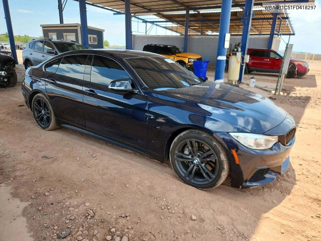 2015 BMW 435 I Gran Coupe VIN: WBA4B1C51FD418297 Lot: 61434416