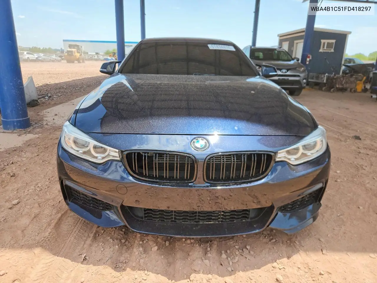 2015 BMW 435 I Gran Coupe VIN: WBA4B1C51FD418297 Lot: 61434416