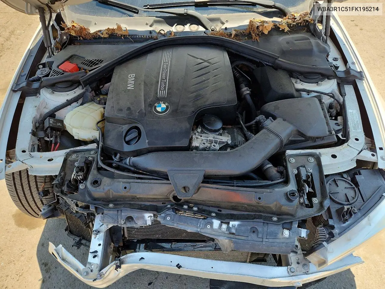 2015 BMW 435 I VIN: WBA3R1C51FK195214 Lot: 61492156