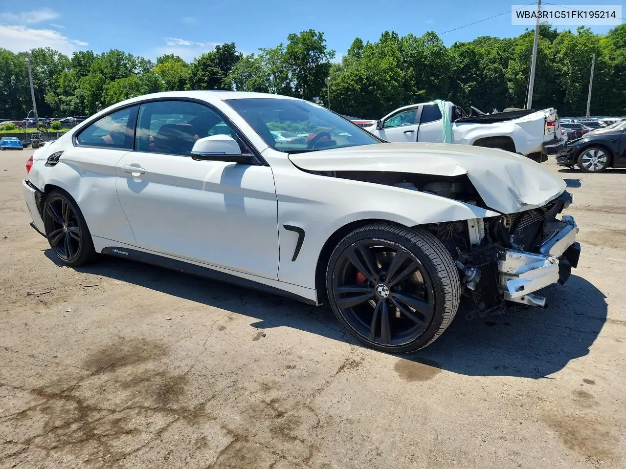 2015 BMW 435 I VIN: WBA3R1C51FK195214 Lot: 61492156