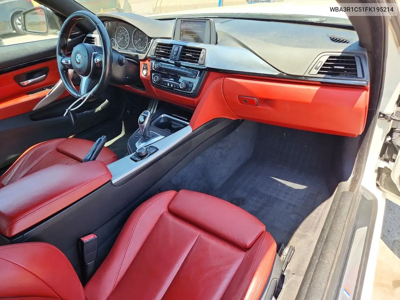 2015 BMW 435 I VIN: WBA3R1C51FK195214 Lot: 61492156