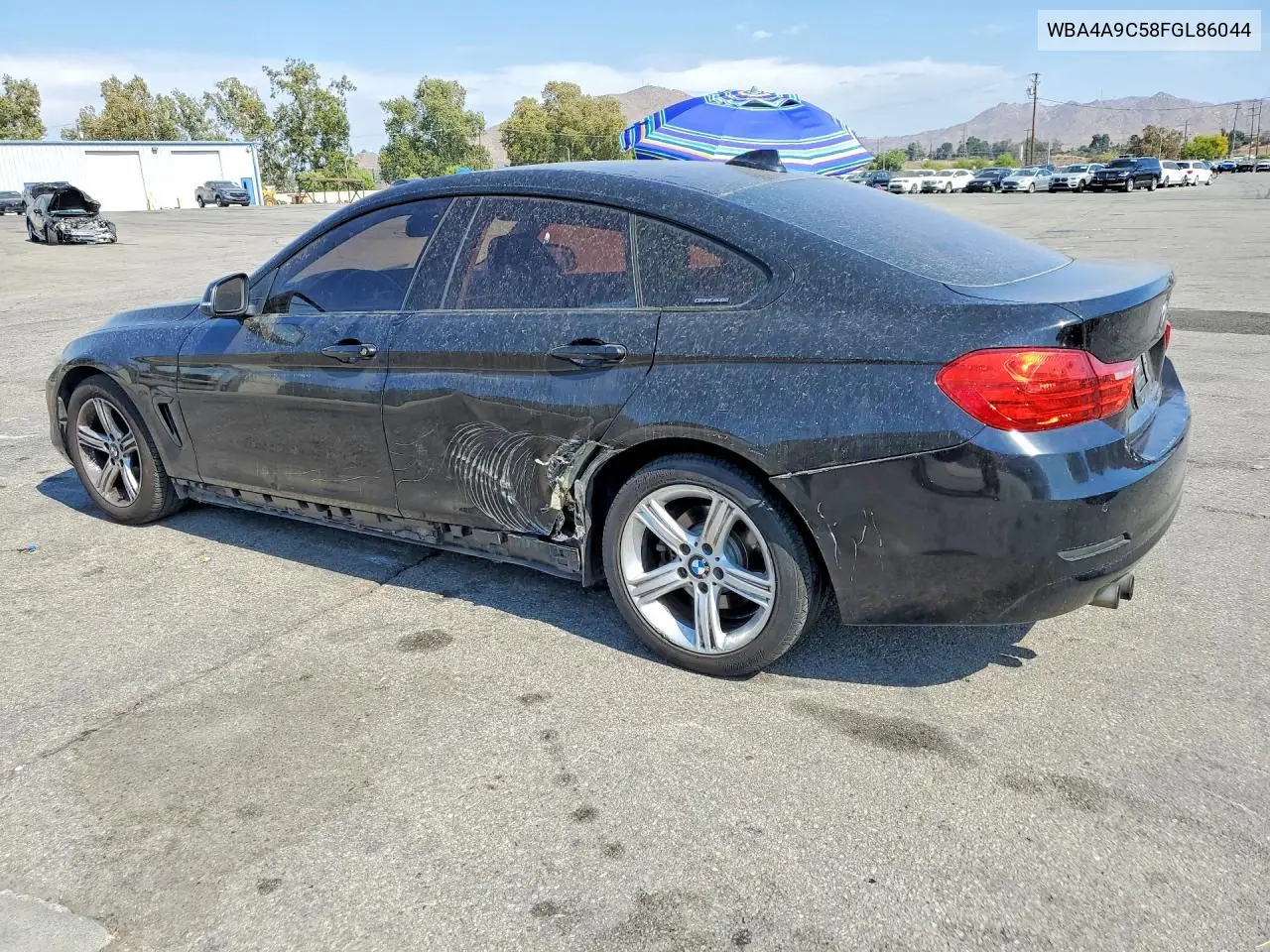 2015 BMW 428 I Gran Coupe Sulev VIN: WBA4A9C58FGL86044 Lot: 61558666