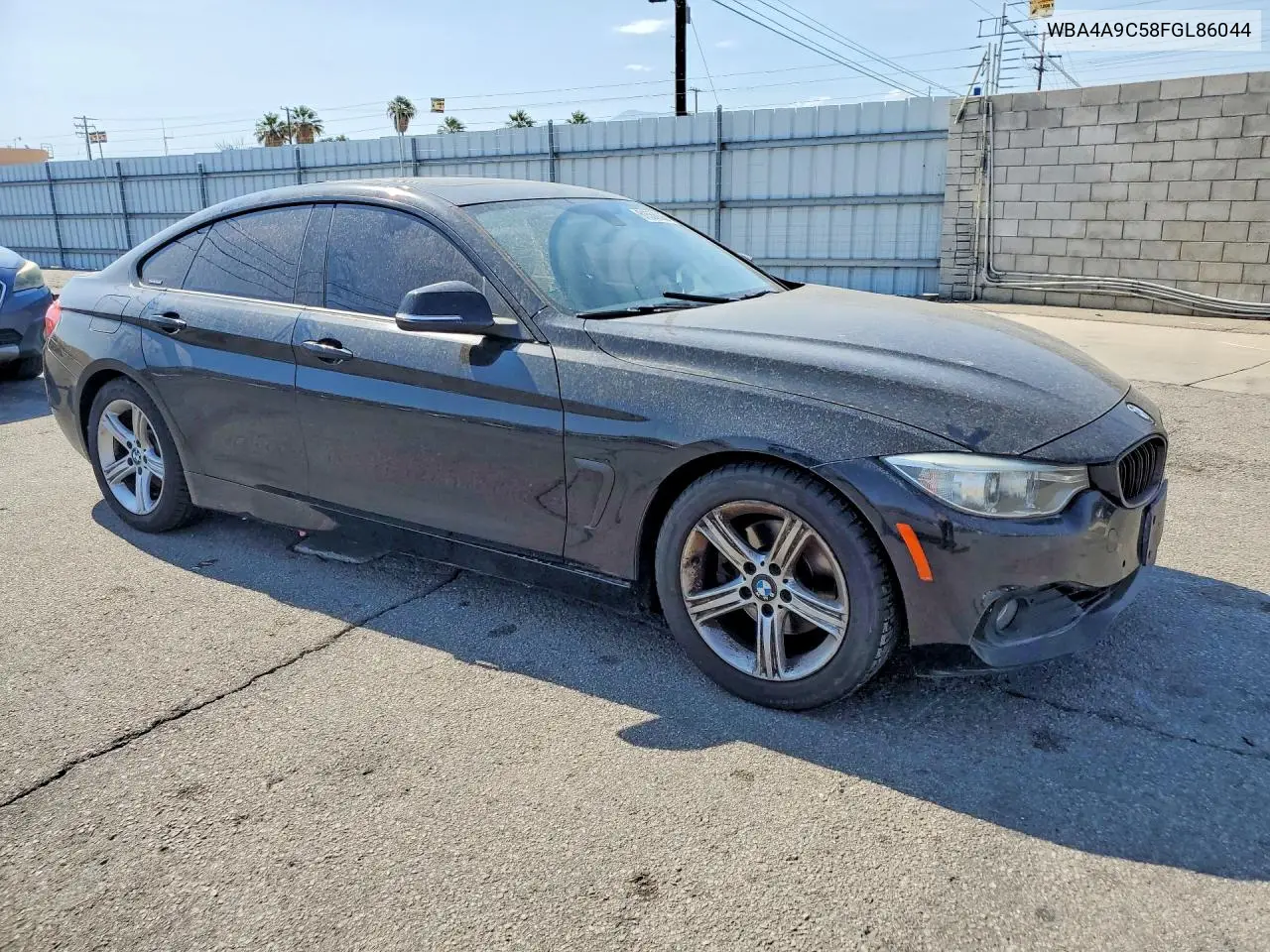 2015 BMW 428 I Gran Coupe Sulev VIN: WBA4A9C58FGL86044 Lot: 61558666