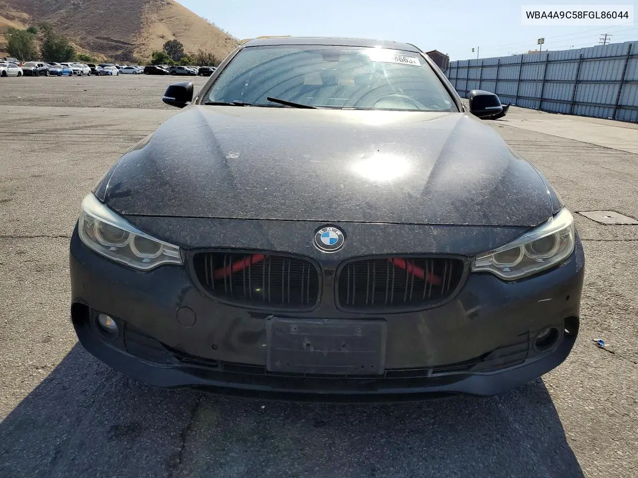 2015 BMW 428 I Gran Coupe Sulev VIN: WBA4A9C58FGL86044 Lot: 61558666